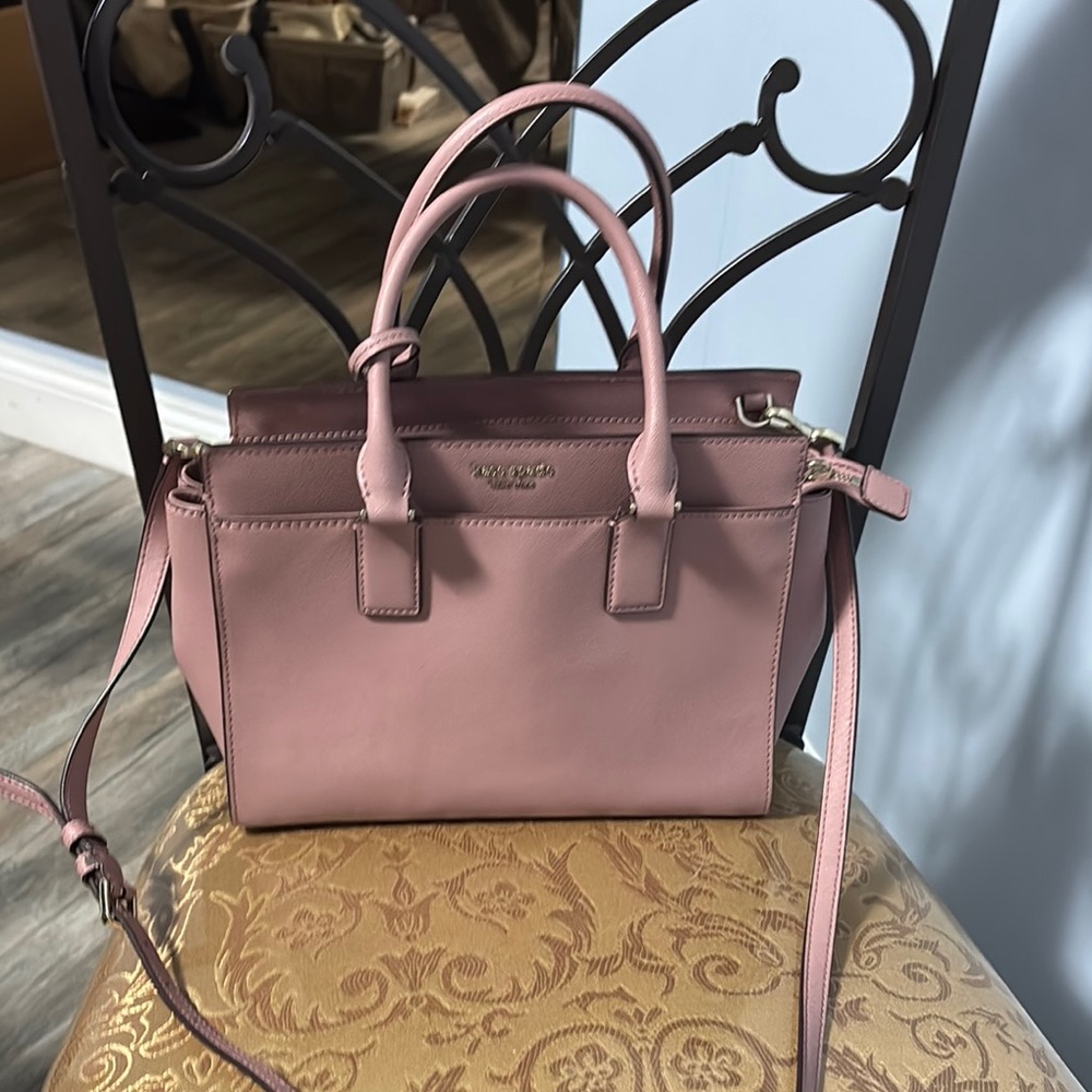 Kate Spade Pink Crossbody Bag with Sophisticated Design